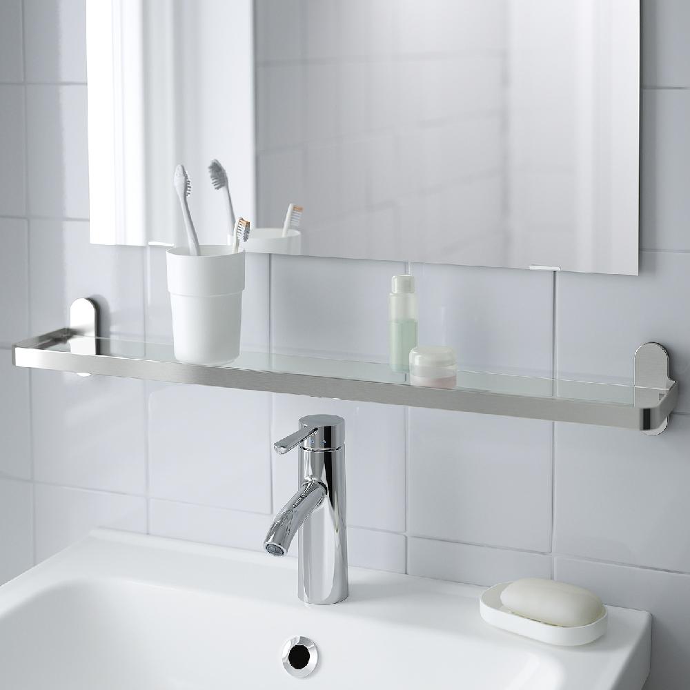 IKEA BROGRUND Mensola In Vetro 67x11 Cm