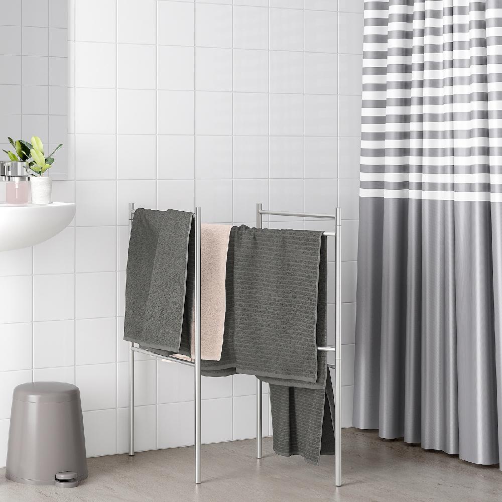 IKEA BROGRUND Portasciugamani Allungabile Inox