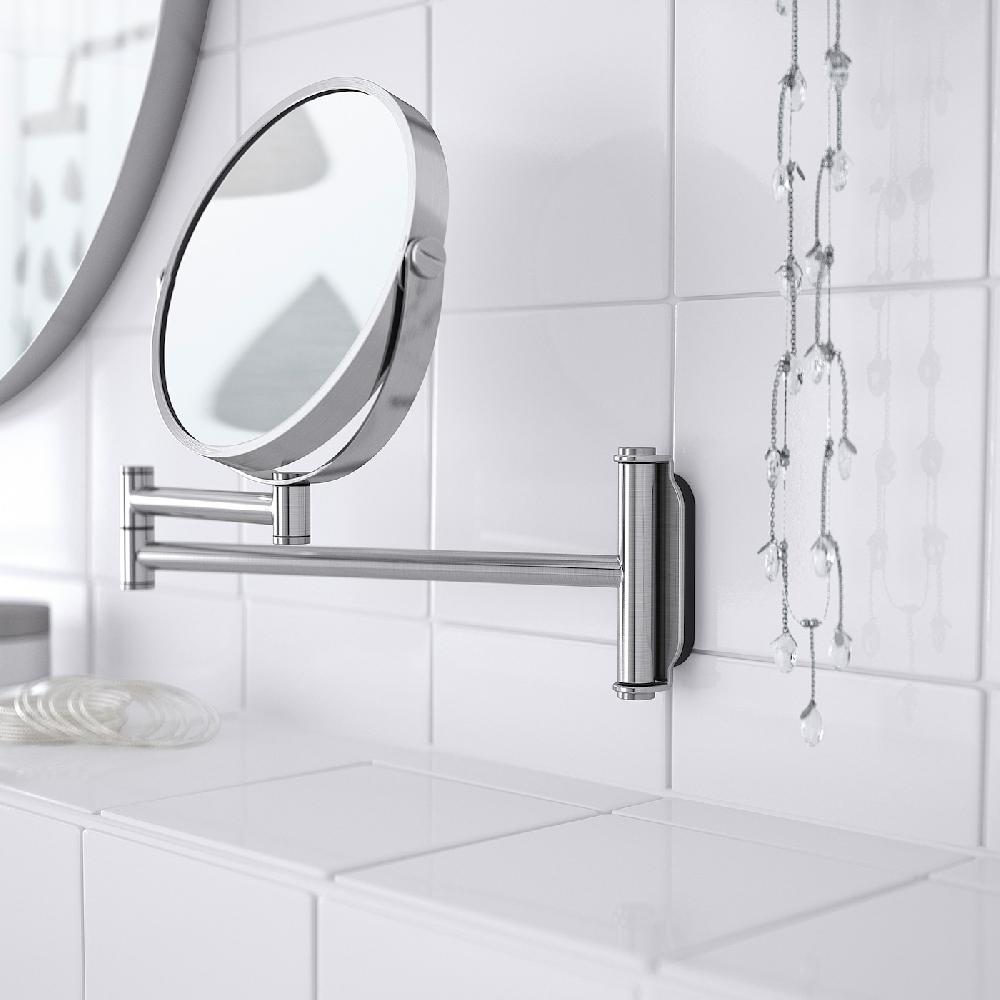 IKEA BROGRUND Specchio Inox 3x27 Cm