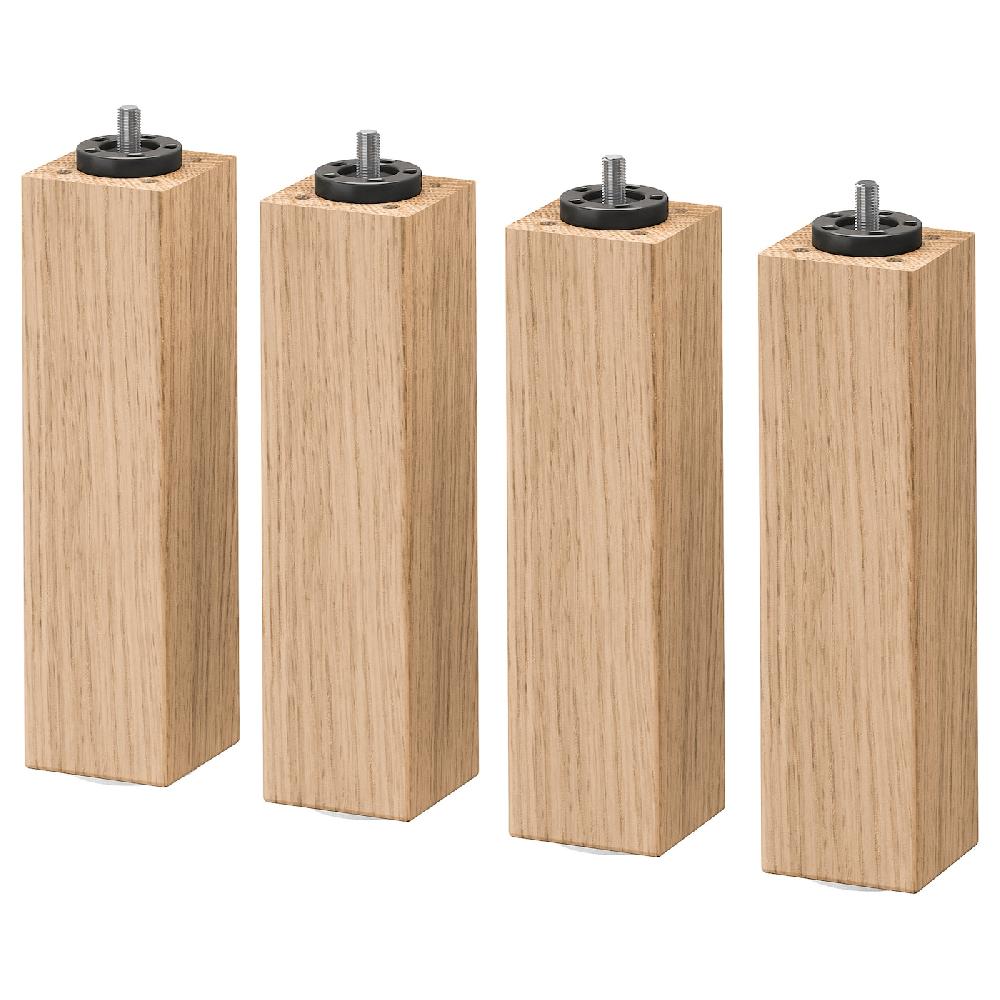 IKEA BURFJORD Gamba rovere 20 cm