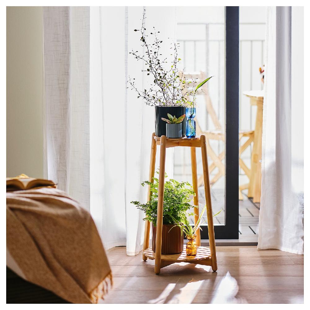 IKEA DAKSJUS Piedistallo Per Piante Bambù 60 Cm