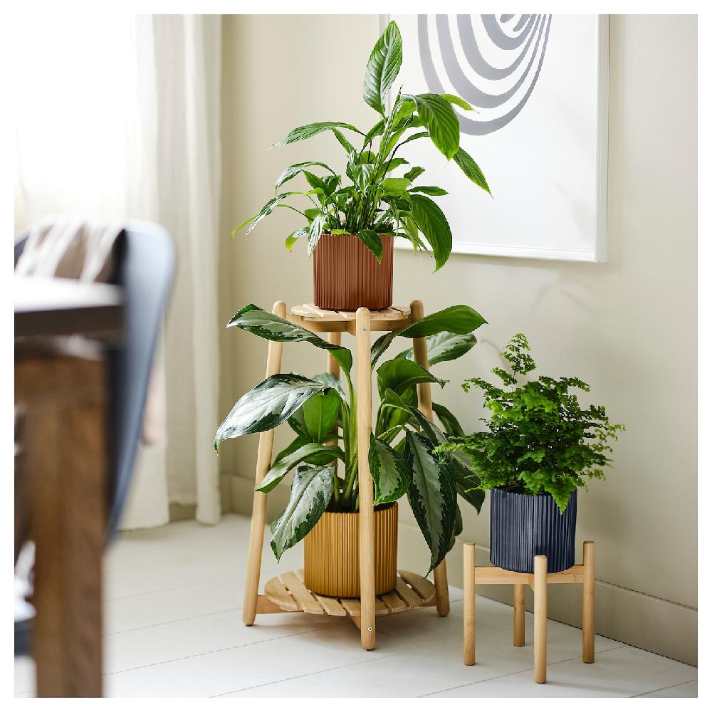 IKEA DAKSJUS Piedistallo Per Piante Bambù 60 Cm
