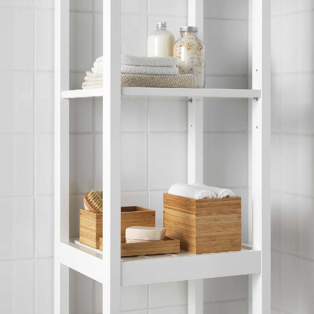 IKEA DRAGAN Set Per Bagno 4 Pezzi Bambù