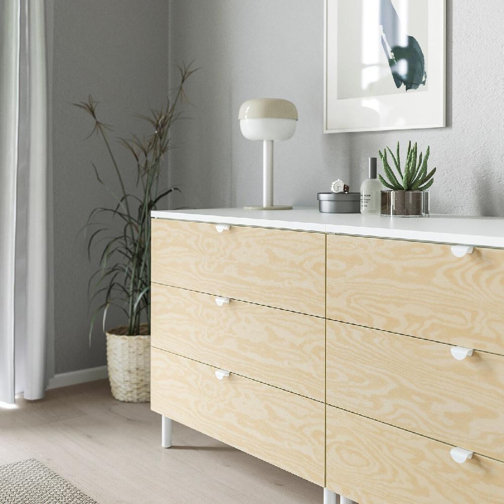 IKEA DRAGSMARK Maniglia Da Agganciare Bianco 40 Mm