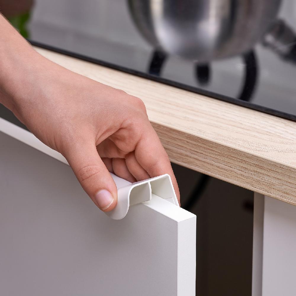 IKEA DRAGSMARK Maniglia Da Agganciare Bianco 40 Mm