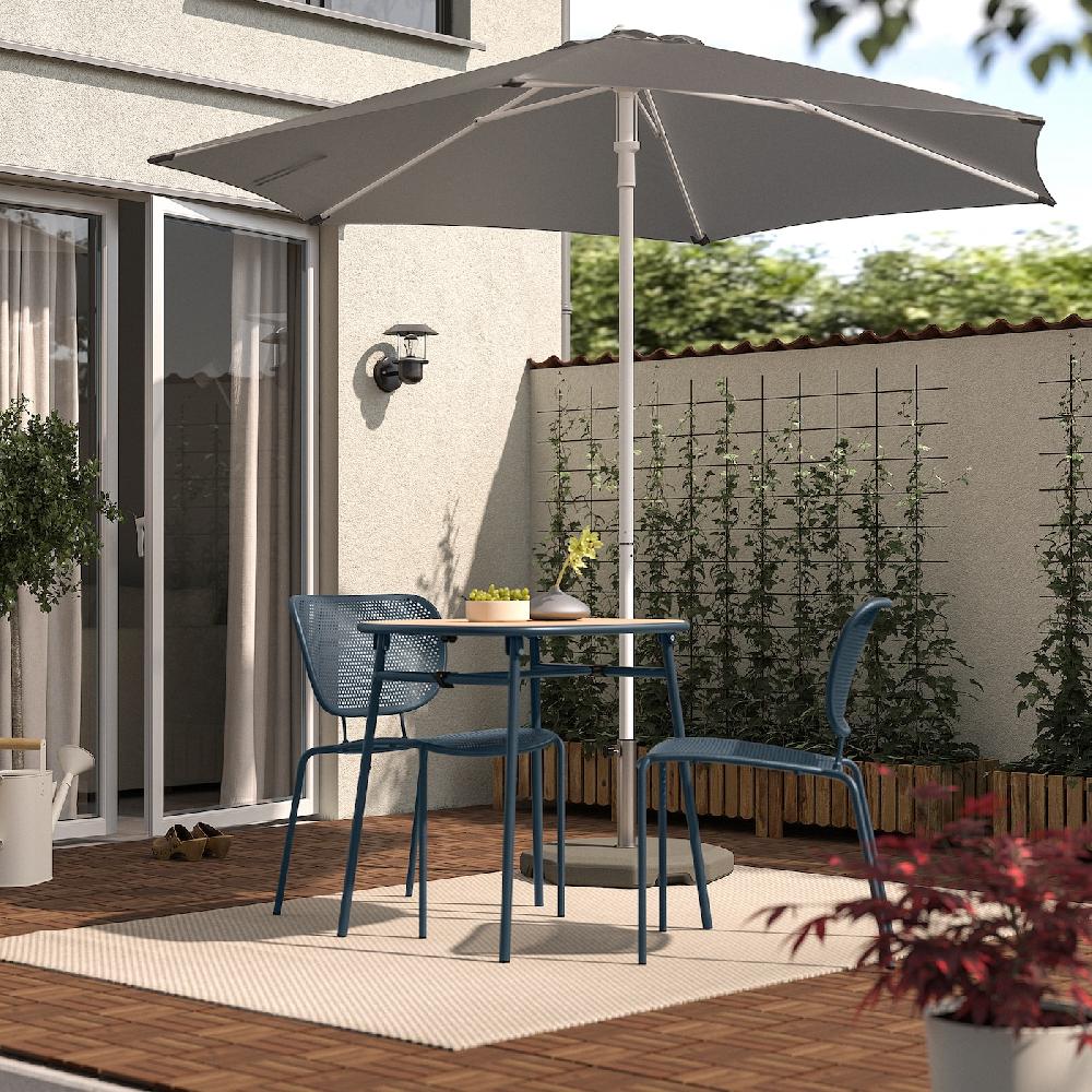 IKEA DUVSKÄR Sedia Da Interno/esterno Blu-nero