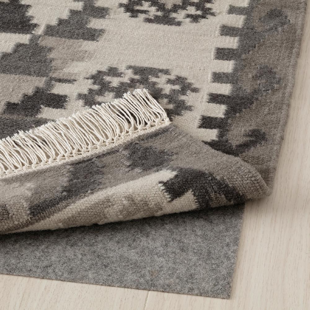 IKEA DVÄRGVETEN Tappeto Nero/bianco 170x240 Cm