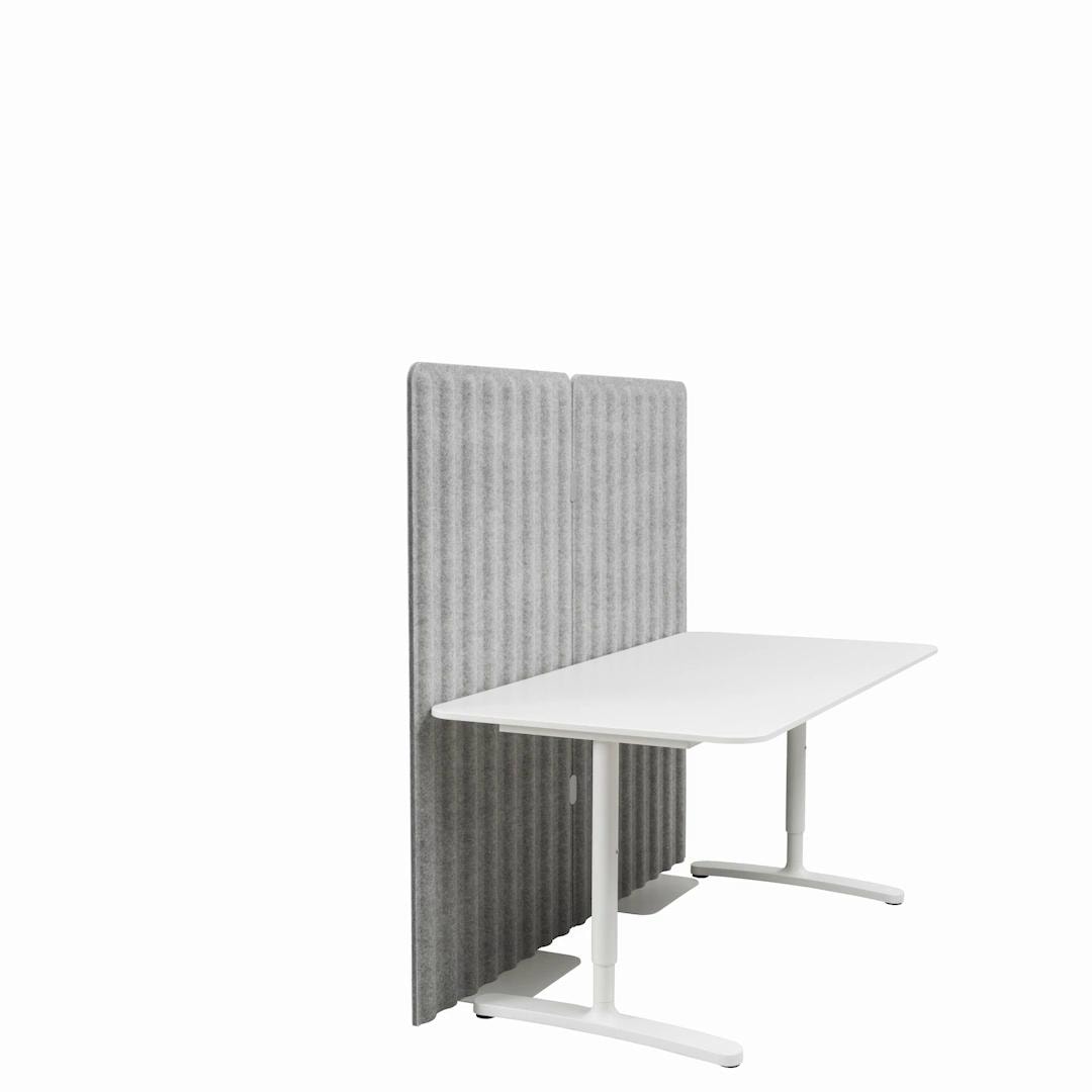 IKEA EILIF Supporto Per Paravento Bianco 40x30 Cm