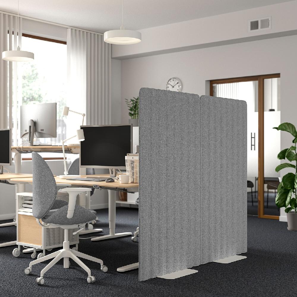 IKEA EILIF Supporto Per Paravento Bianco 40x30 Cm