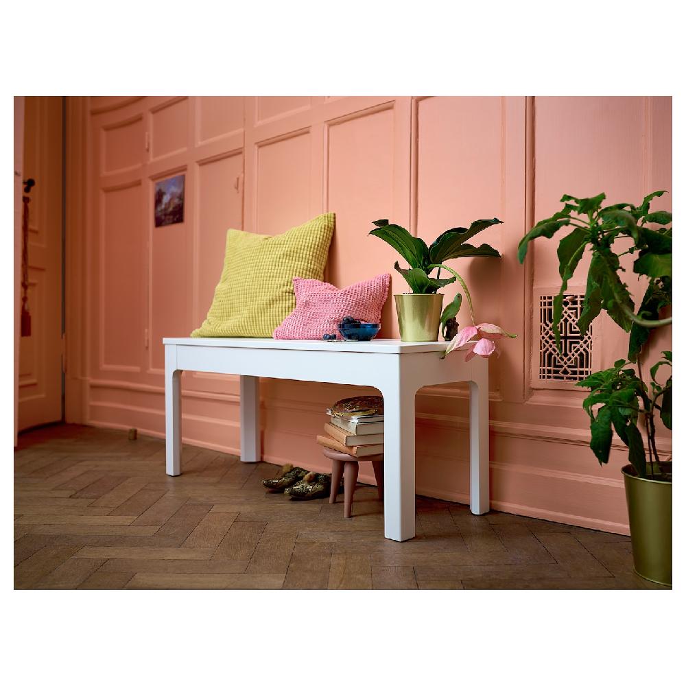 IKEA EKEDALEN Panca Bianco 105x36 Cm