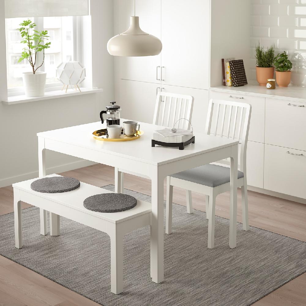 IKEA EKEDALEN Panca Bianco 105x36 Cm