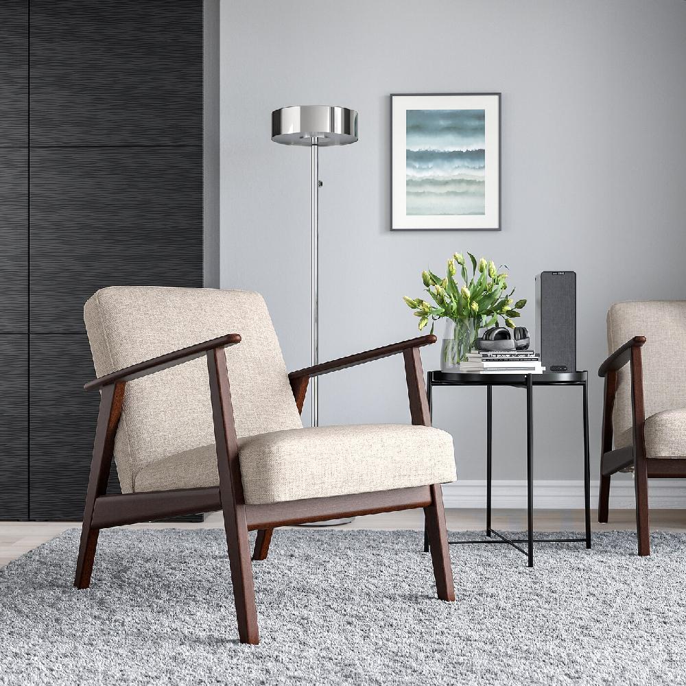 IKEA EKENÄSET Poltrona Kilanda Beige Chiaro