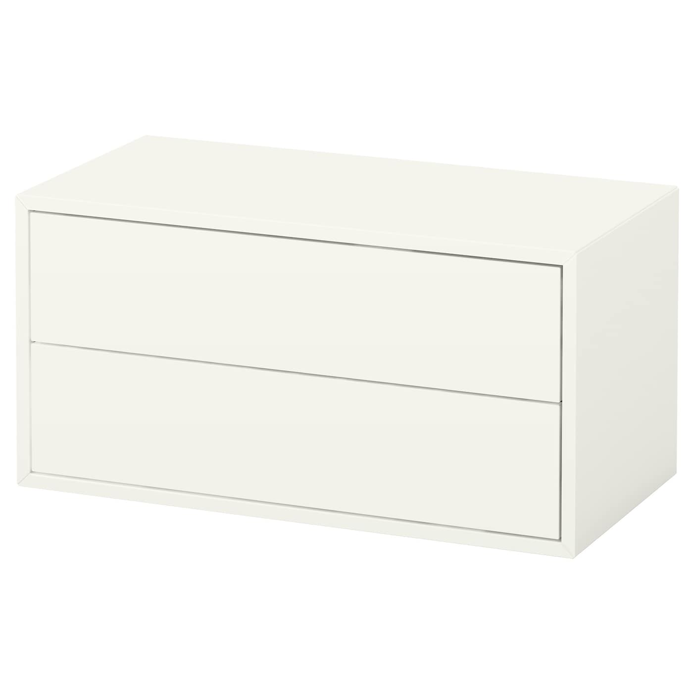 IKEA EKET Mobile con 2 cassetti bianco 70x35x35 cm