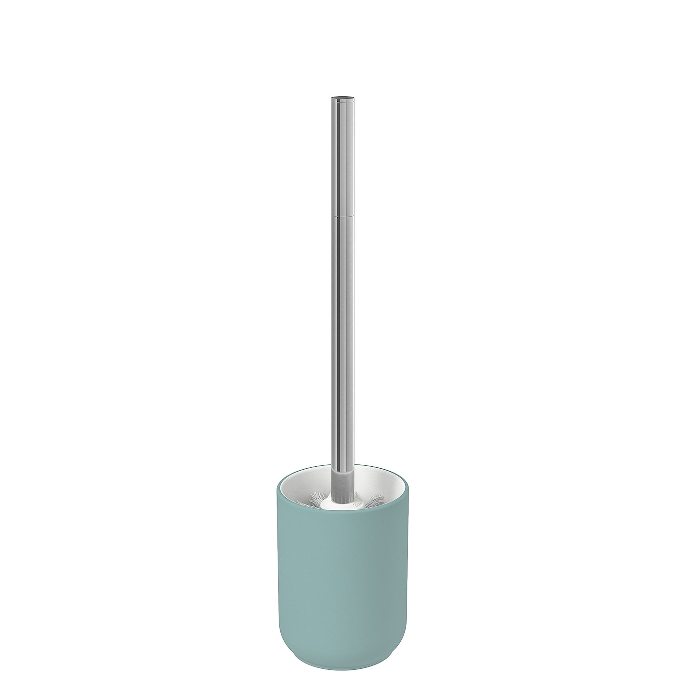 IKEA EKOLN Scopino grigio chiaro-turchese