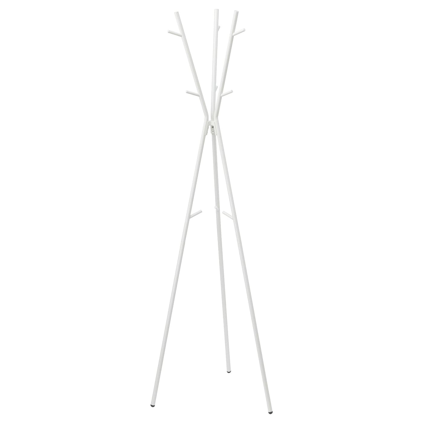 IKEA EKRAR Appendiabiti da terra bianco 169 cm