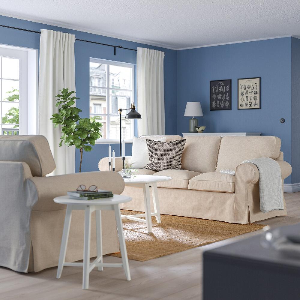 IKEA EKTORP Divano A 3 Posti Kilanda Beige Chiaro