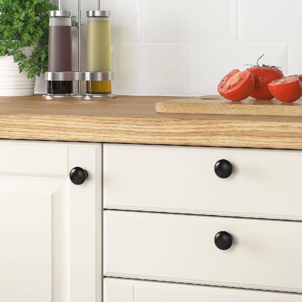 IKEA ENERYDA Pomello Nero 27 Mm