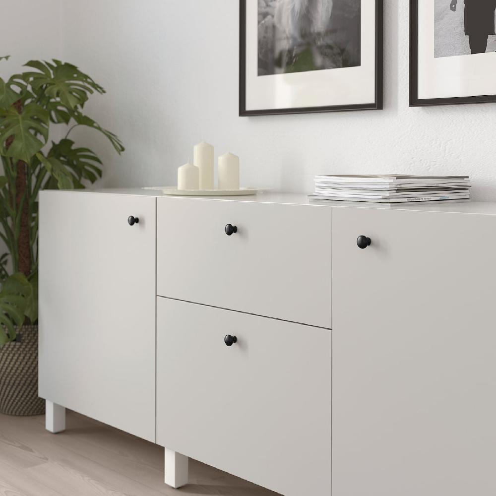 IKEA ENERYDA Pomello Nero 27 Mm