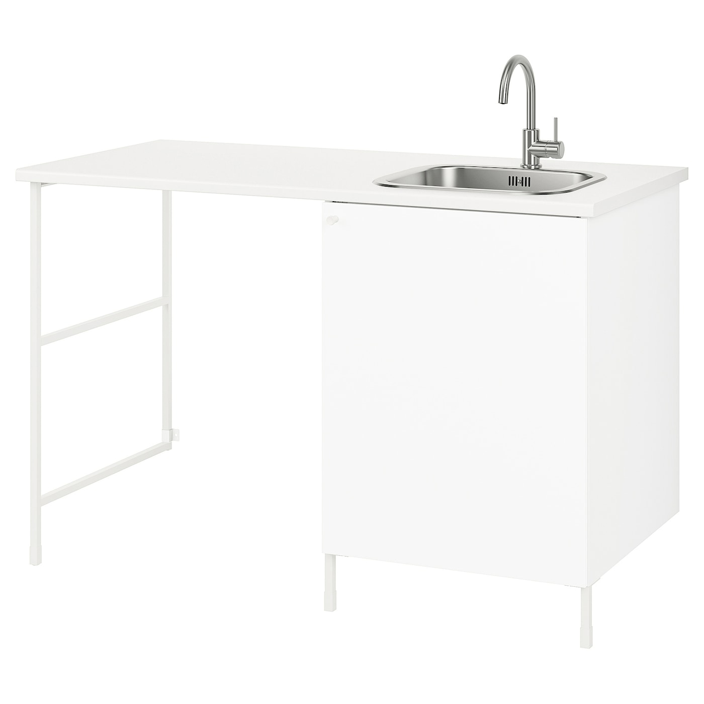 IKEA ENHET Lavanderia bianco 139x63.5x90.5 cm