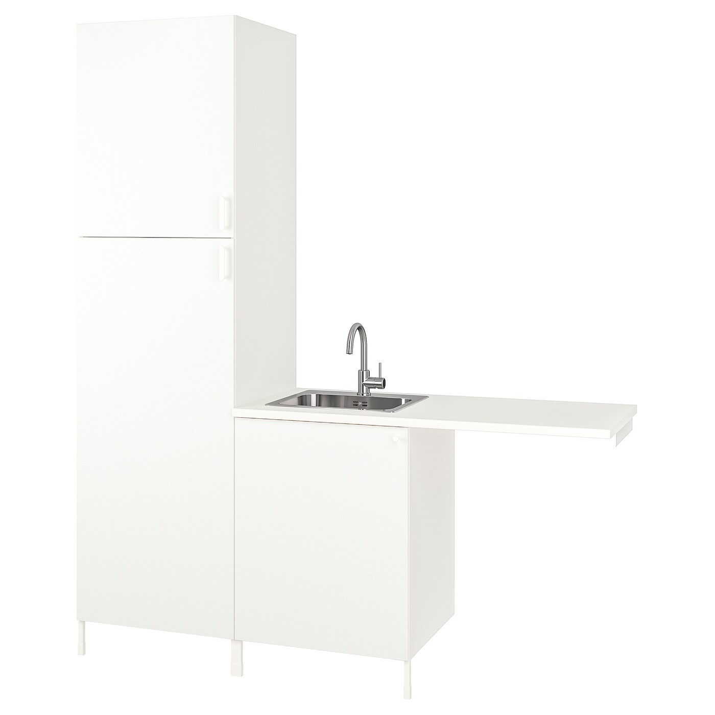 IKEA ENHET Lavanderia bianco 183x63.5x222.5 cm