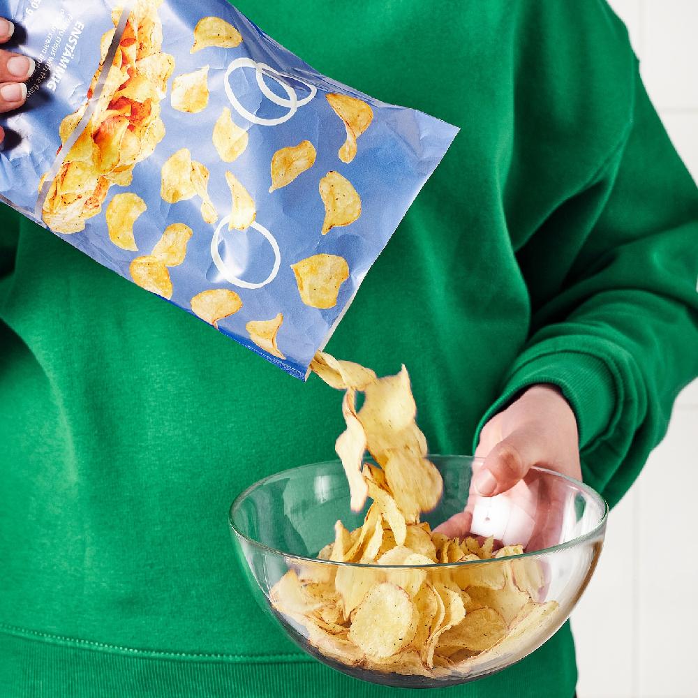 IKEA ENSTÄMMIG Patatine Panna Acida Cipolla 150 G