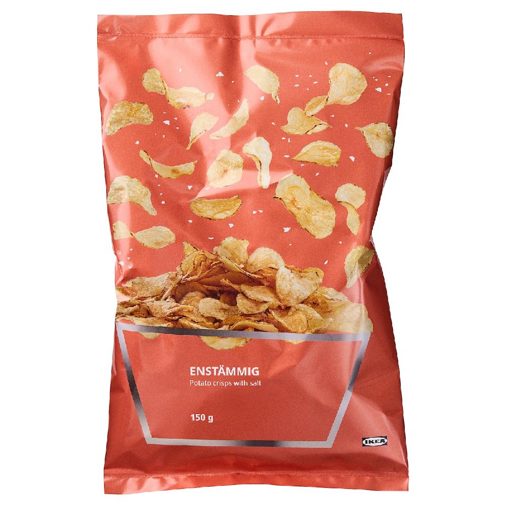IKEA ENSTÄMMIG Patatine salato 150 g