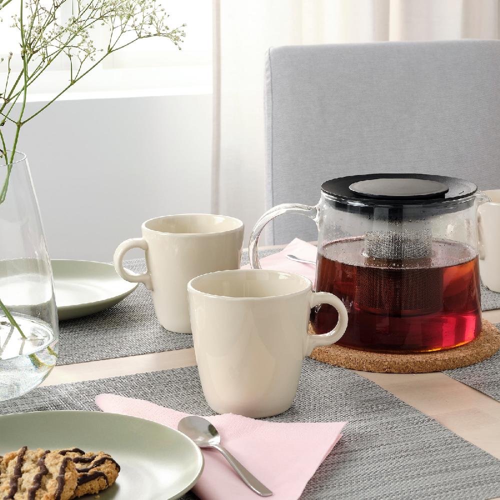 IKEA FÄRGKLAR Tazza Lucido Beige 37 Cl