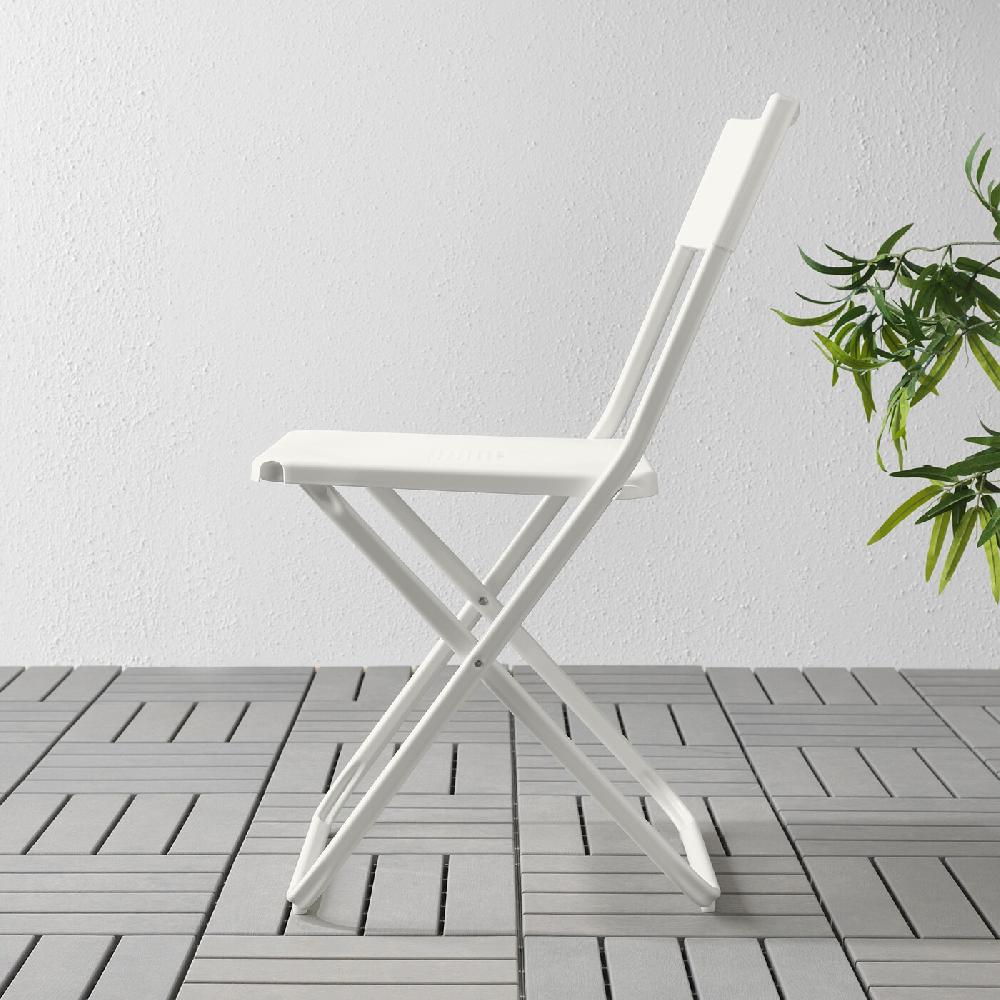 IKEA FEJAN Sedia Da Giardino Pieghevole Bianco