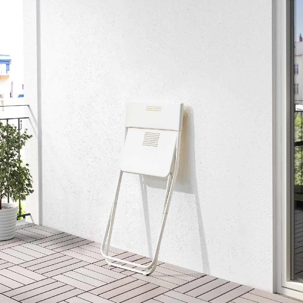 IKEA FEJAN Sedia Da Giardino Pieghevole Bianco