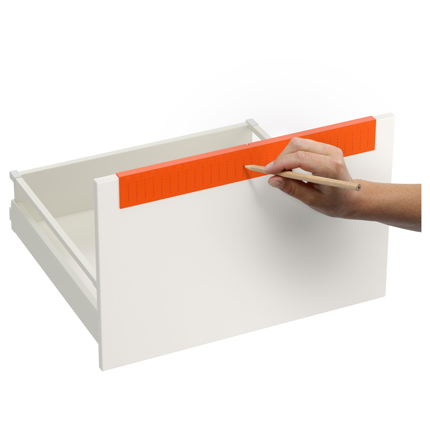 IKEA FIXA Dima Di Foratura Arancione