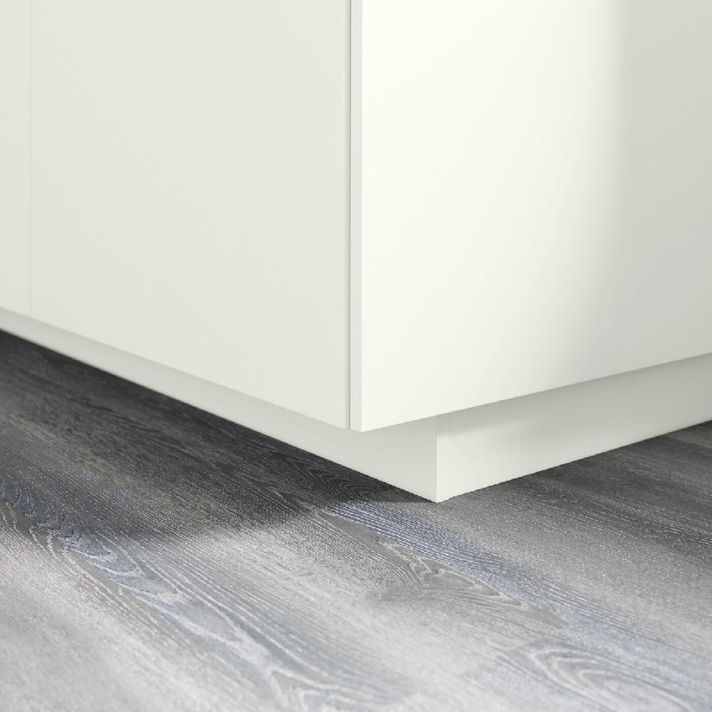 IKEA FÖRBÄTTRA Zoccolo Bianco 220x8 Cm