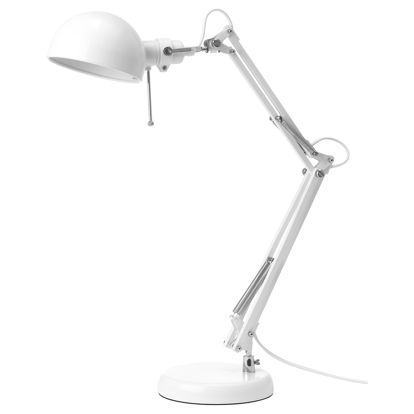 IKEA FORSÅ Lampada da lavoro bianco