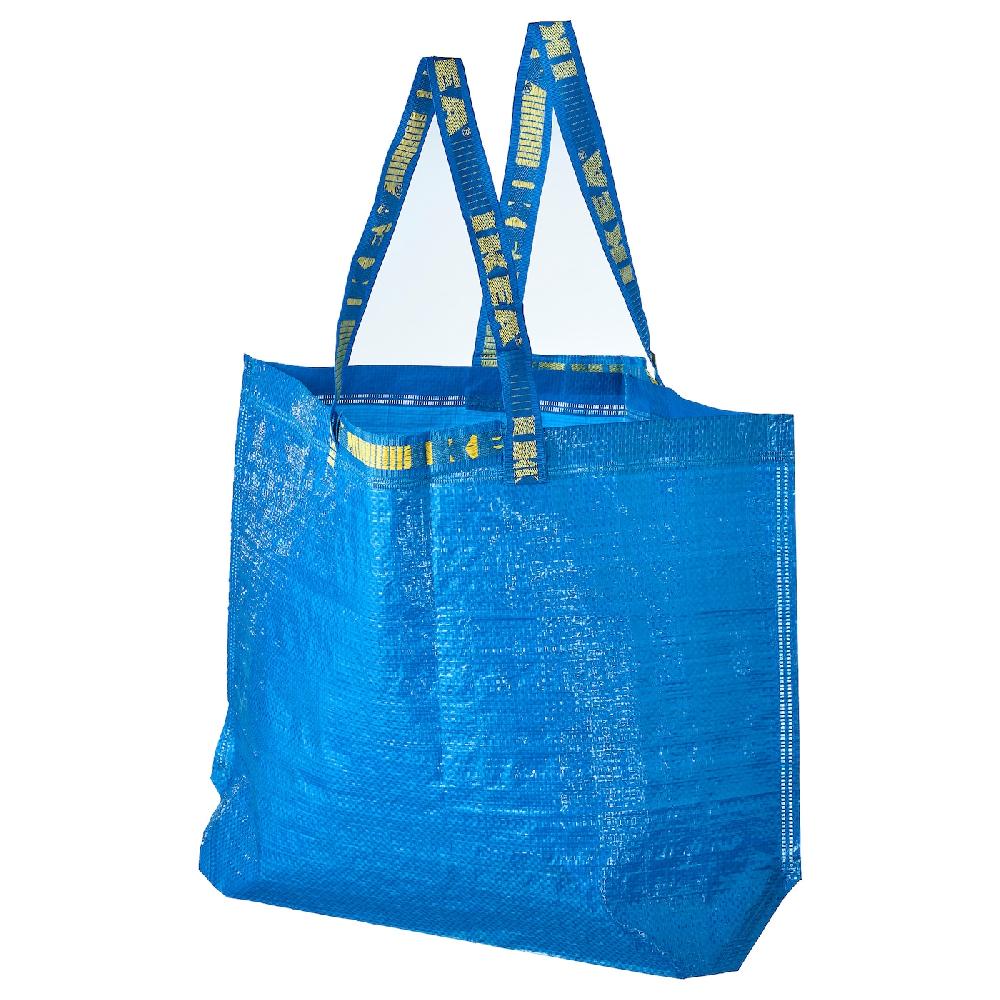 IKEA FRAKTA Borsa media blu 45x18x45 cm/36 l