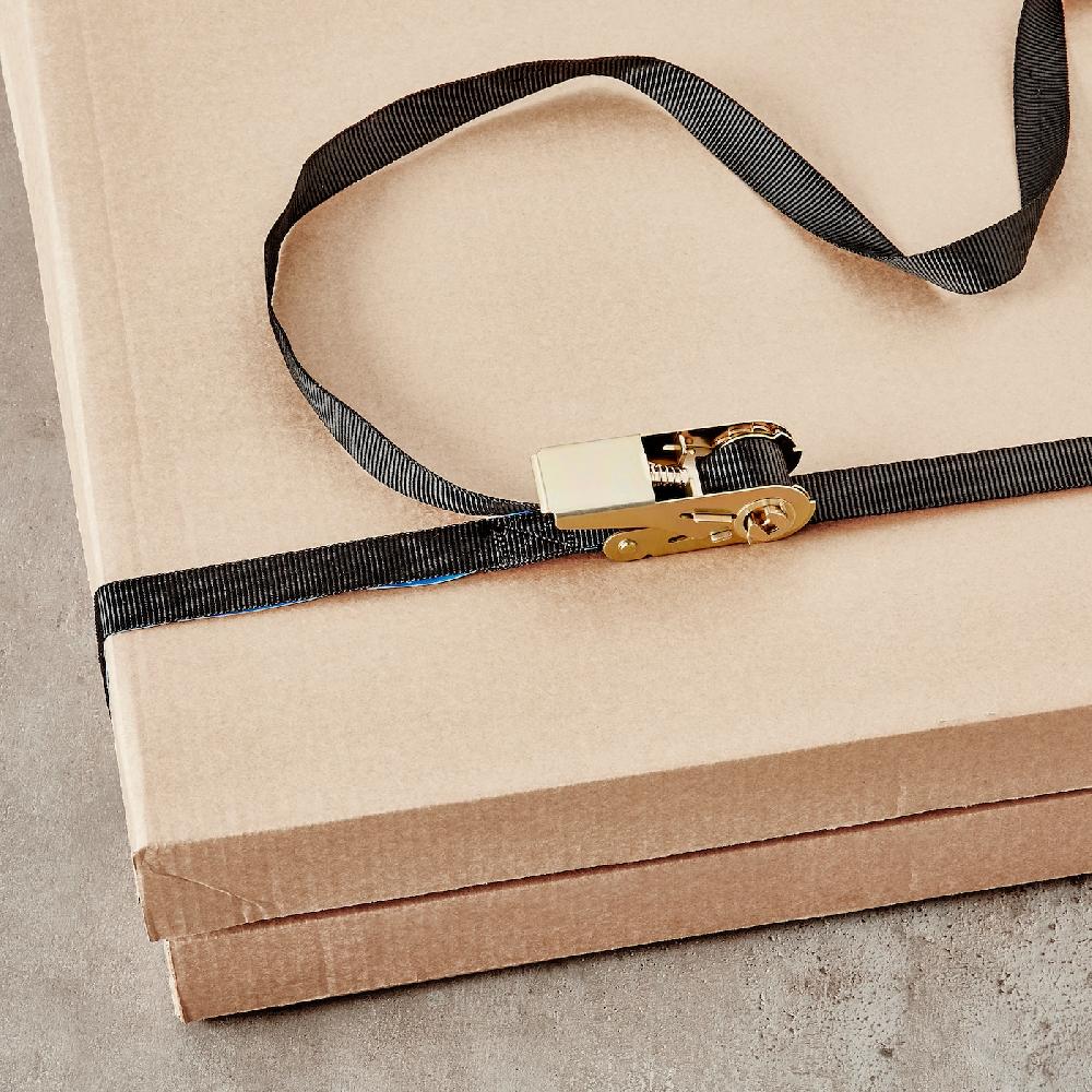 IKEA FRAKTA Cinghia Con Fibbia Nero 5 M