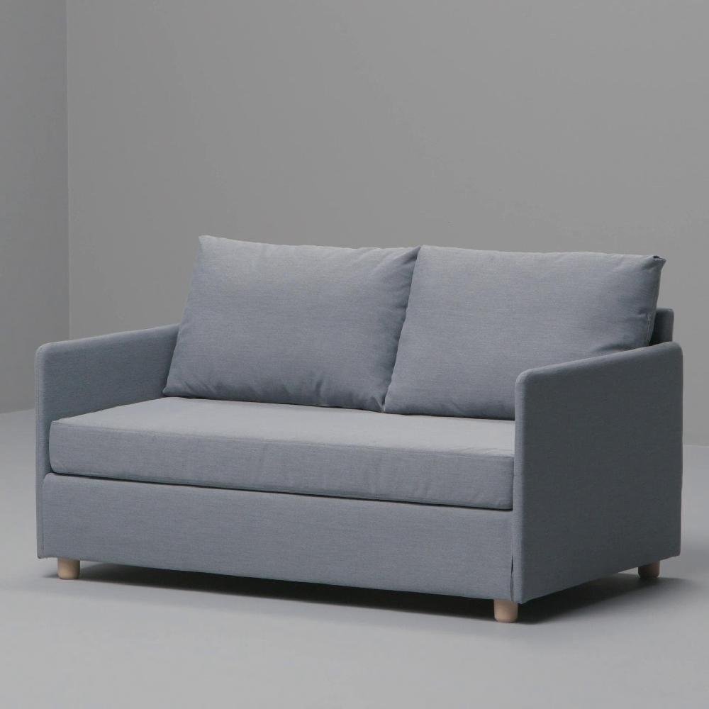 IKEA FRIDHULT Divano Letto Knisa Grigio Chiaro