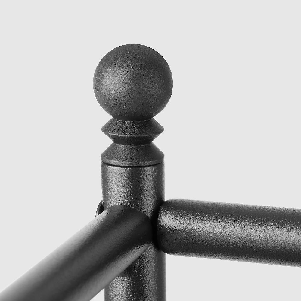 IKEA FRÖSJÖN Scaffale Angolare Nero 35x156 Cm