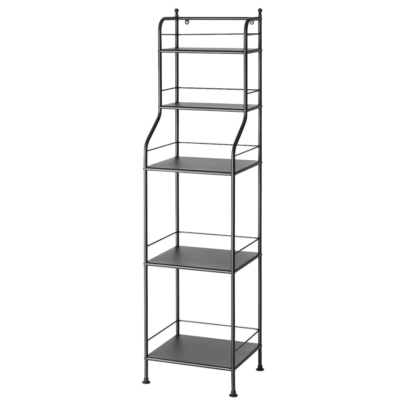 IKEA FRÖSJÖN Scaffale nero 40x156 cm