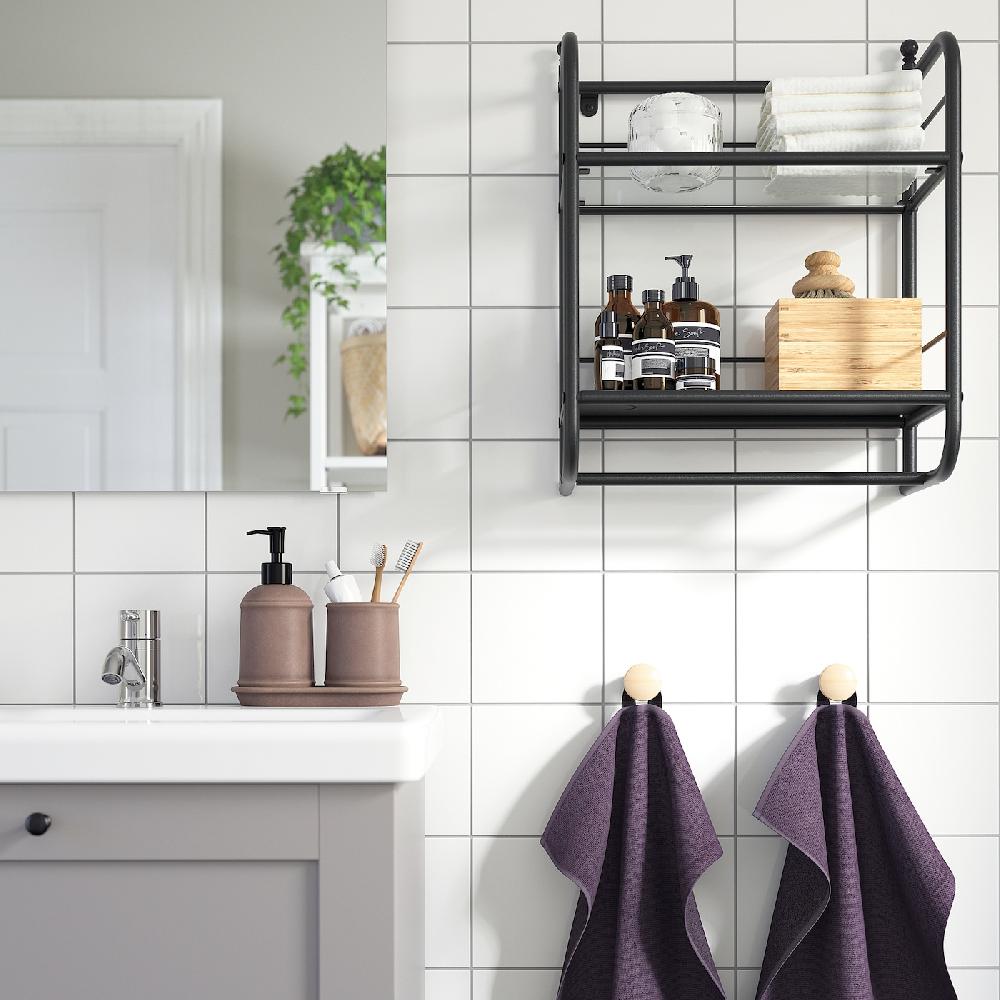 IKEA FRÖSJÖN Scaffale Nero 40x51 Cm