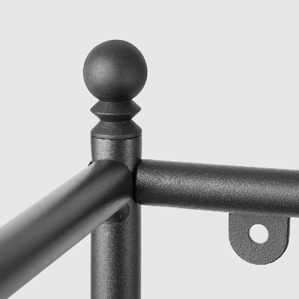 IKEA FRÖSJÖN Scaffale Per Toilette Nero 65x156 Cm