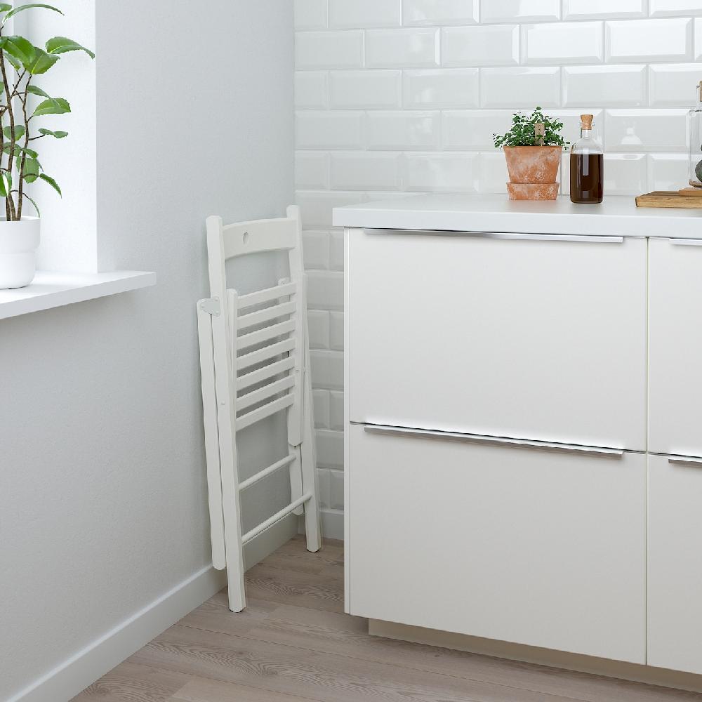 IKEA FRÖSVI Sedia Pieghevole Bianco