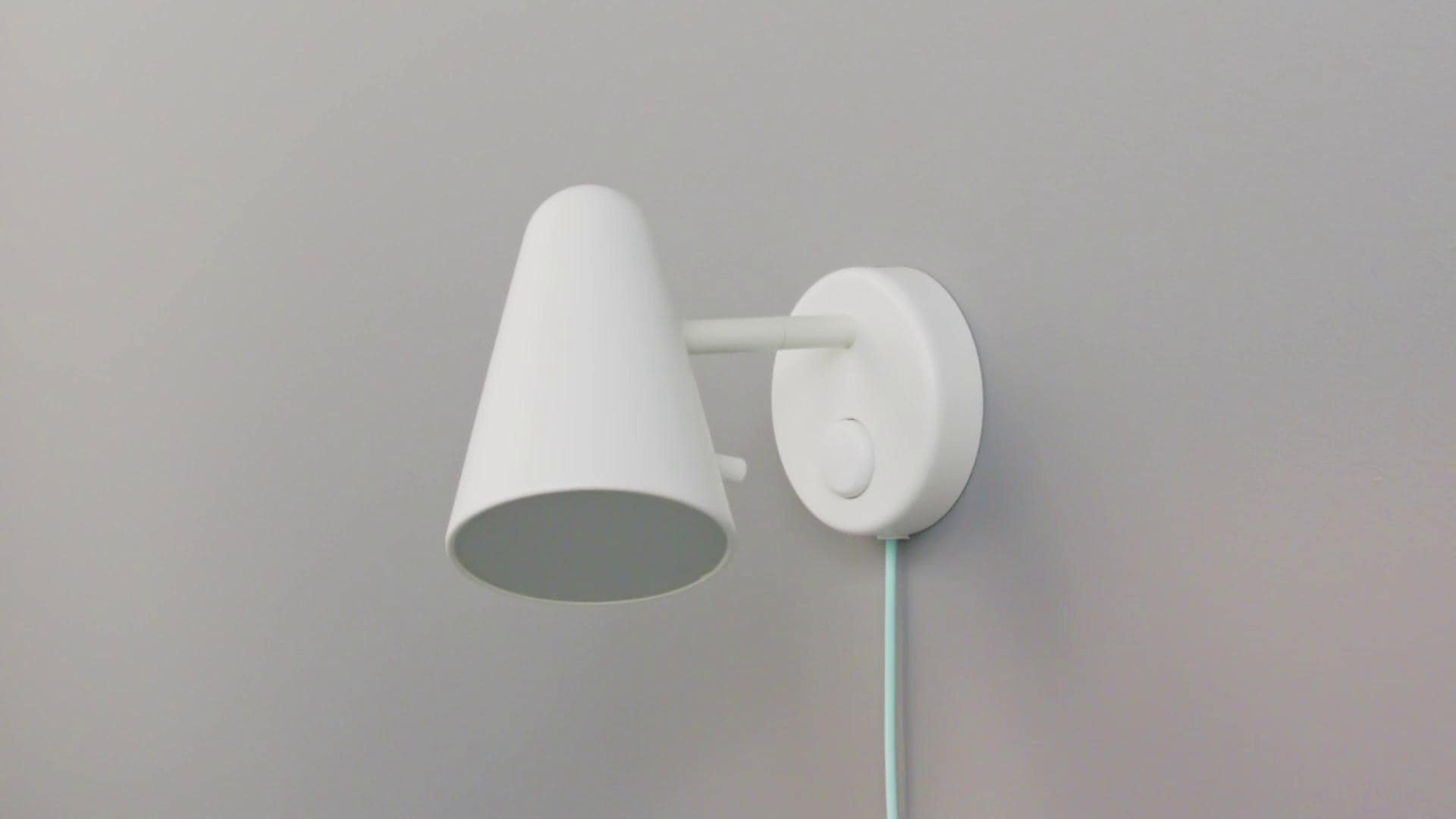 IKEA FUBBLA Lampada Da Parete A LED Bianco