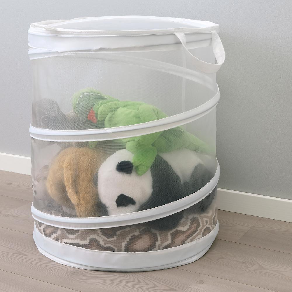IKEA FYLLEN Cesta Per Bucato Bianco 79 L