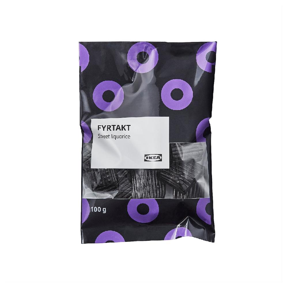 IKEA FYRTAKT Liquirizia Dolce 100 G