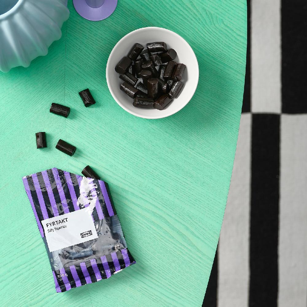 IKEA FYRTAKT Liquirizia Salata 100 G
