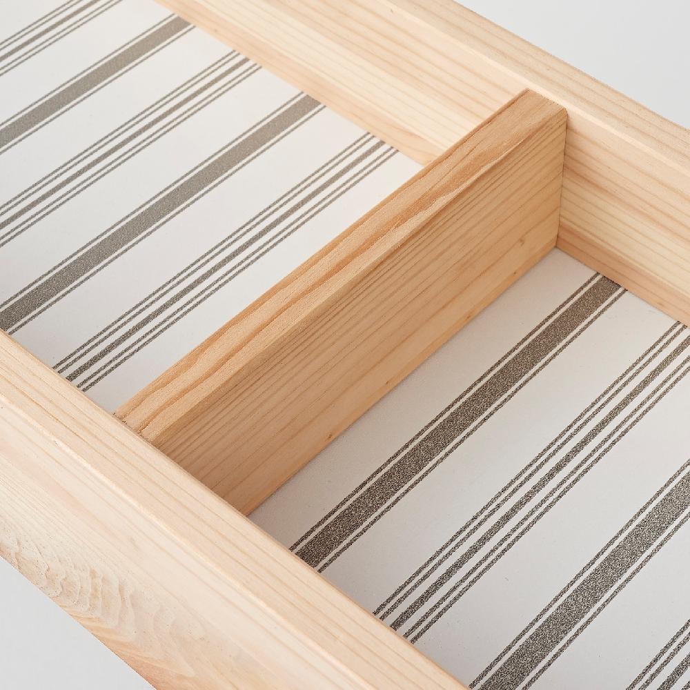 IKEA GJEMNES Divisorio Per Accessori Pino 84x18 Cm