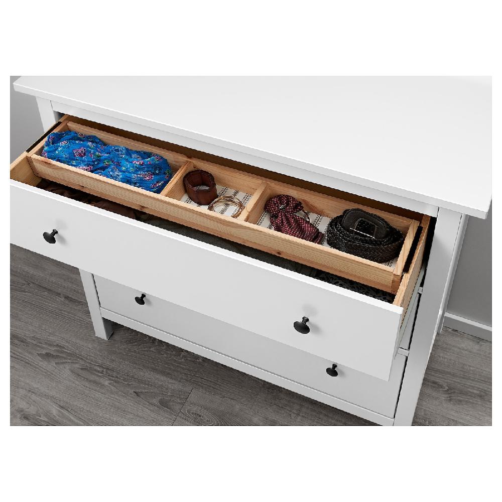 IKEA GJEMNES Divisorio Per Accessori Pino 84x18 Cm