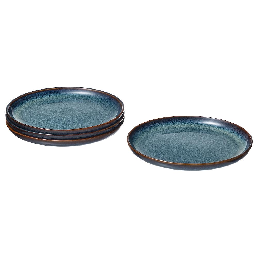 IKEA GLADELIG Piatto frutta blu 20 cm