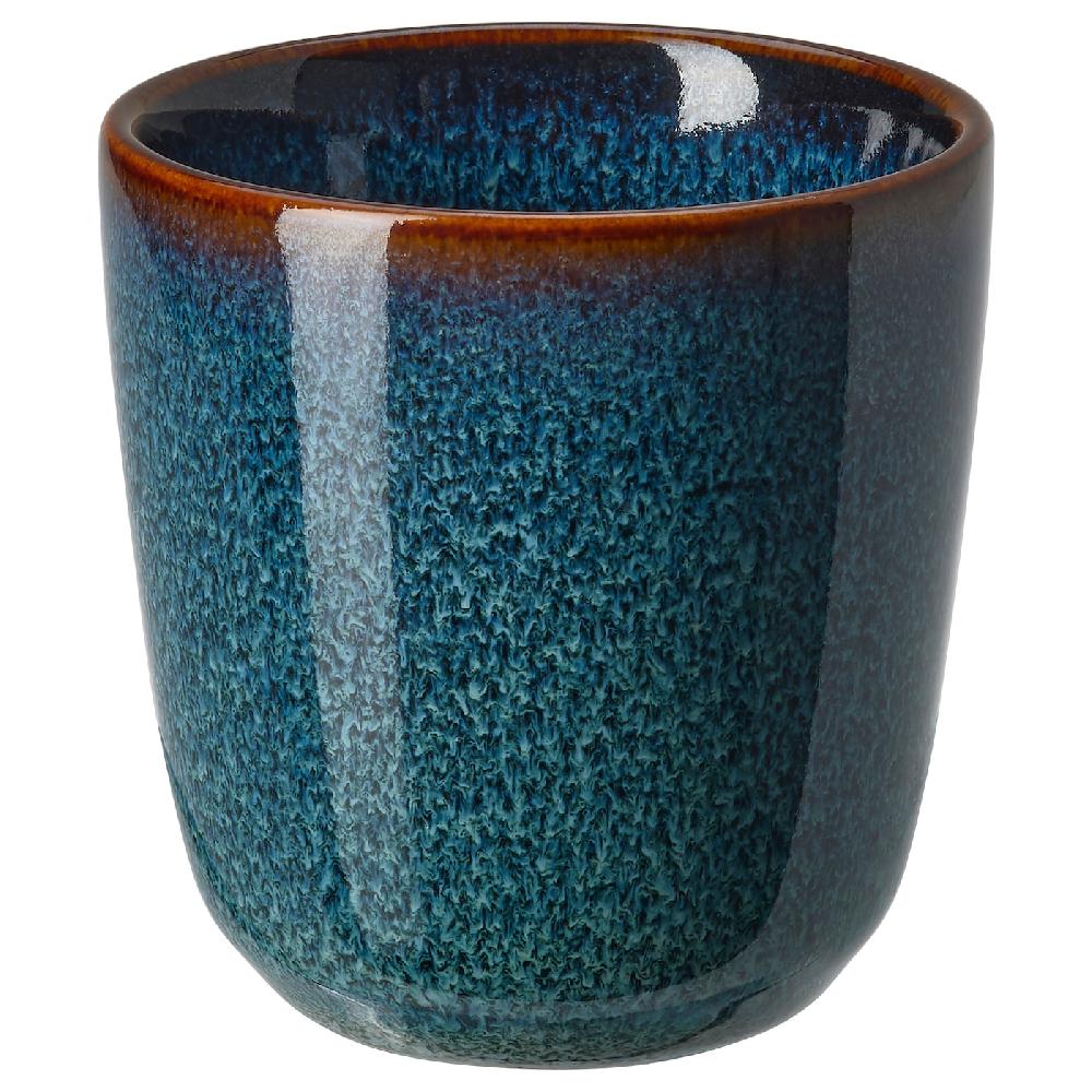IKEA GLADELIG Tazzina da espresso blu 10 cl