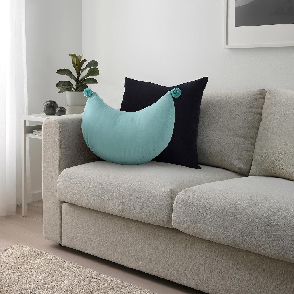 IKEA GOKVÄLLÅ Cuscino Blu 45x34x8 Cm