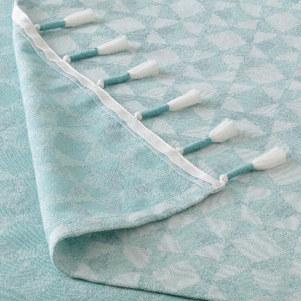 IKEA GOKVÄLLÅ Plaid Blu 130x170 Cm